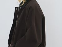 Куртка-рубашка из хлопка, Коричневый