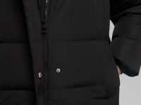 Пуховое пальто прямого силуэта