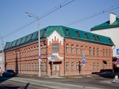 Дом, в котором в сентябре 1833 года проездом в г. Оренбург останавливался великий русский народный поэт А.С.Пушкин