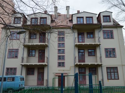 Жилой дом «Трудкоопстрой», 1929 г., архитектор В.К.Циммер