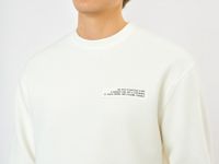 Свитшот с принтом, Белый