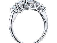 Классическое кольцо из белого золота э4712кц11190030_white