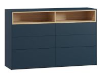 Комод Висмар 143x93 Темно-синий