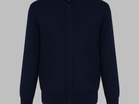 Кардиган из хлопка на молнии