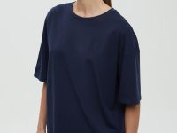 Оверсайз футболка с принтом