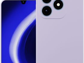 Клип-кейс Krutoff Silicone для HONOR X5c Фиолетовый