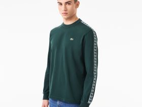 Мужская хлопковая футболка Lacoste