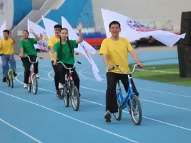 В Якутске состоялось торжественное открытие Спартакиады учащихся «Спортивные якутяне»