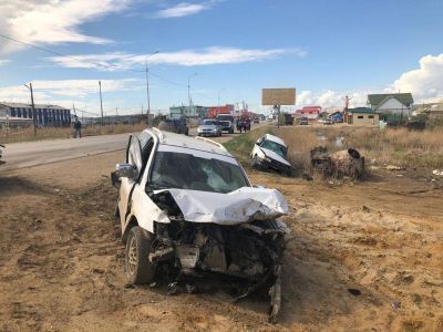 Пять человек пострадали в ДТП на Намском тракте