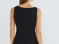 Топ с баской, Черный