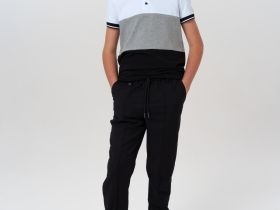 Брюки текстильные для мальчиков (джогеры)