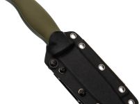 Туристический нож Kizer Polaris, сталь 1095, рукоять G10, зеленый/черный