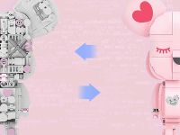 JK6250-2 Конструктор Bearbrick: Pink