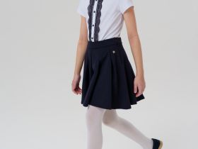 Блузка трикотажная для девочек (футболка)