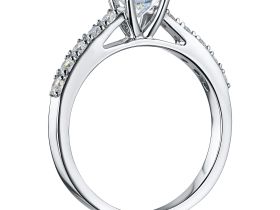 Кольцо из белого золота э4712кц11231263_white