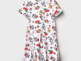 Сорочка ночная трикотажная для девочек