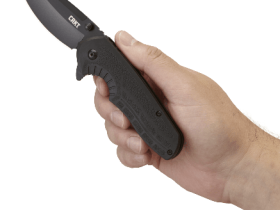 Складной нож Copacetic™ Flipper, сталь Black Oxide Finish 8Cr13MOV, рукоять полипропилен/термопластик GRN
