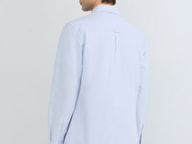 Рубашка из ткани оксфорд, Голубой