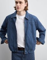 Джинсовый жакет (куртка) в полоску Глория Джинс