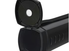 Тубус СТАММ А1, телескопический на ремне, черный