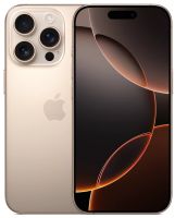Смартфон Apple iPhone 16 Pro 128 ГБ MYNF3ZD/A «Пустынный титан» (nanoSIM+nanoSIM, без RuStore)