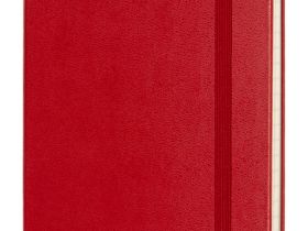 Записная книжка в линейку Moleskine "Classic" Medium 115х180 мм 240 стр., твердая обложка красная