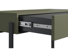 Консоль Лигес 93x40 Оливковый/Черный