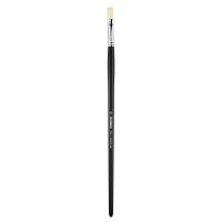 Кисть жесткая синтетика №10 плоская удлиненная Sketchmarker "352L" ручка длинная