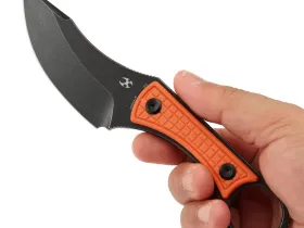 Туристический нож Kansept Niko, сталь D2, рукоять G10, Orange