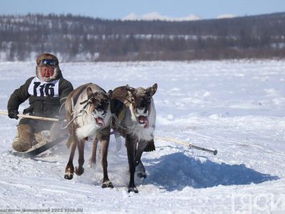 Фото и видео: праздник спорта оленеводов в Эвено-Бытантайском районе Якутии