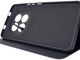 Чехол-книжка BoraSCO Smart Cover для Xiaomi REDMI Note 15 Pro 4G Чёрный