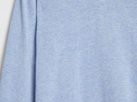 Джемпер с V-вырезом, Голубой