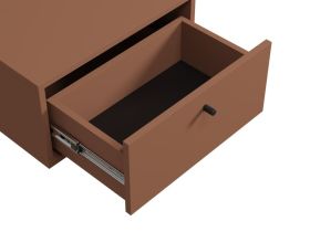 Тумба подвесная Сайрис 50x25 Терракотовый