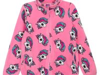 Толстовка из флиса на молнии для девочки