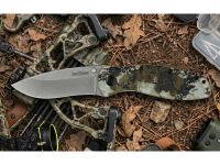 Полуавтоматический складной нож Kershaw Blur King Camo, сталь 14C28N, рукоять алюминий