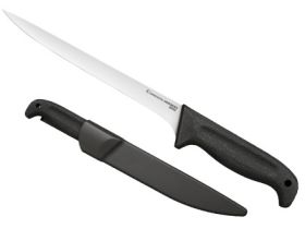 Кухонный филейный нож Cold Steel Fillet Knife, сталь 1.4116, рукоять Kray-Ex, черный