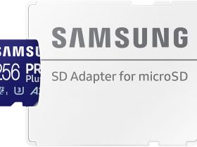 Карта памяти Samsung Pro Plus MB-MD256SA/EU microSDXC U3 256 ГБ с адаптером