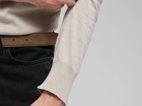 Джемпер прямого кроя из хлопка