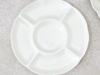 Менажница Зефир/Marshmallows круглая