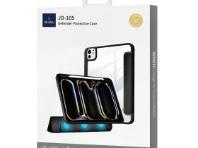 Чехол-книжка WIWU Defender Protective для Apple iPad Air 13 (2024/2025), с подставкой и отделением под стилус (JD-105) (черный)