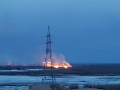Сезонная проблема: В Якутии все чаще горит сухая трава