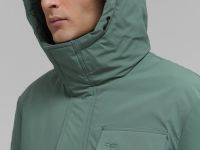 Утепленная куртка с капюшоном