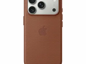 Чехол-накладка Apple TechWoven Case with MagSafe/Camera Control для  iPhone 17 Pro (Sienna) (MGF64)
