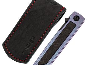 Складной нож Mr.Blade Style blackwashed сталь N690, рукоять Violet Titanium