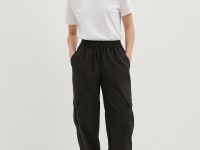 Брюки-карго с вискозой