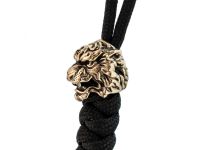 Темляк с бусиной из бронзы Тигр