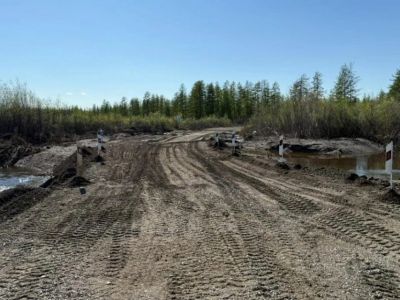 Движение на участке трассы «Арктика» в Якутии возобновлено после паводка