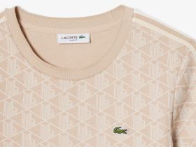 Женская хлопковая футболка Lacoste