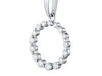 Подвеска из белого золота с бриллиантами э4701пд06168100