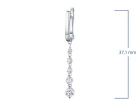 Серьги из белого золота э4712сг05200714